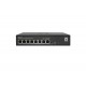 LEVELONE - LevelOne GES-2208 switch Gestionado L2 Gigabit Ethernet (10/100/1000) Negro - GES-2208